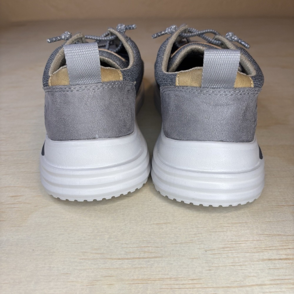 Skechers Men's Gray Relaxed Fit Memory Foam Air Cooled Slip-On Shoes Size 8 Wide - Picture 5 of 8